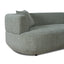 CLC10854-FS Modular Right Chaise Sofa - Coral Light Green