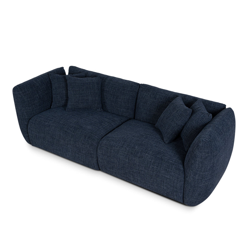 CLC10861-FS 3 Seater Sofa - Moss Navy