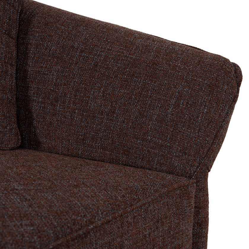 CLC10864-FS Left Open Modular Sofa - Moss Brown
