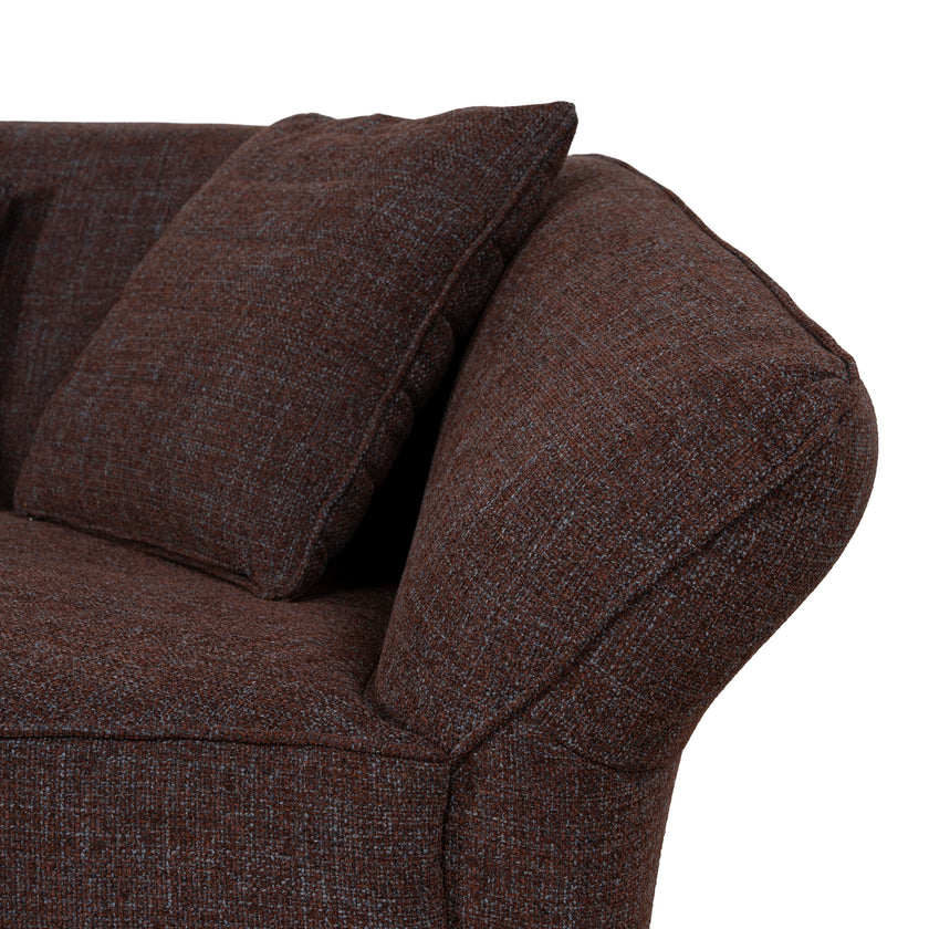 CLC10864-FS Left Open Modular Sofa - Moss Brown