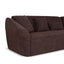 CLC10864-FS Left Open Modular Sofa - Moss Brown