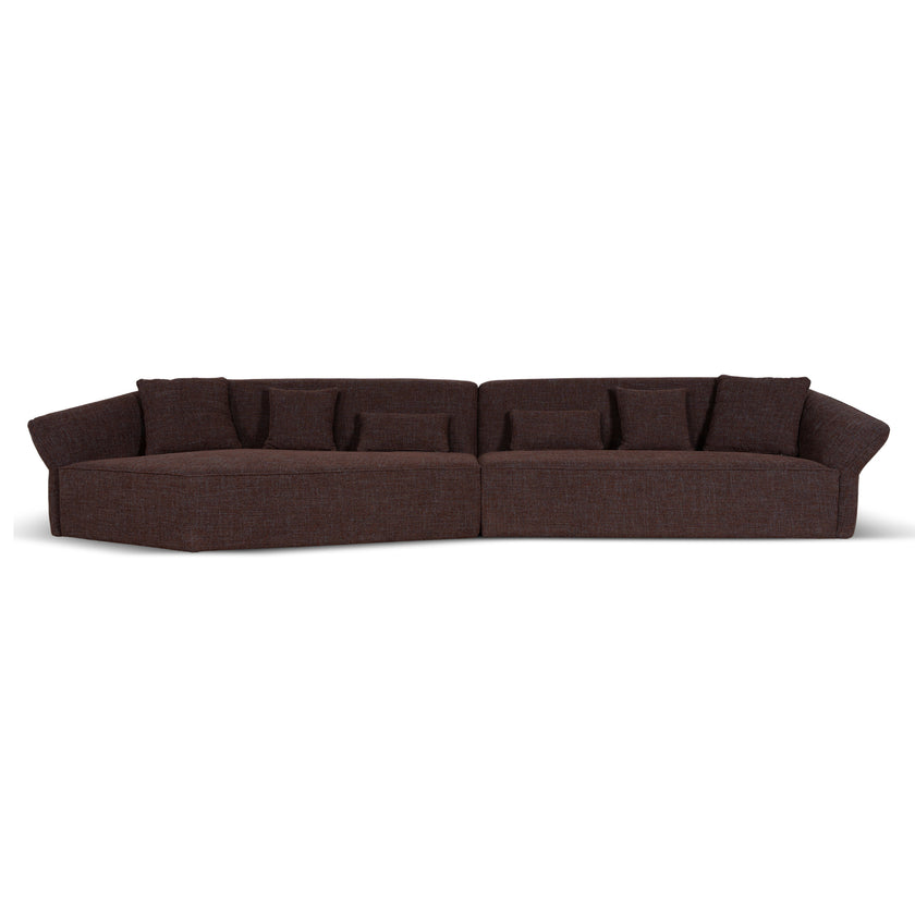 CLC10865-FS Right Open Modular Sofa - Moss Brown