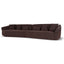 CLC10865-FS Right Open Sofa - Moss Brown