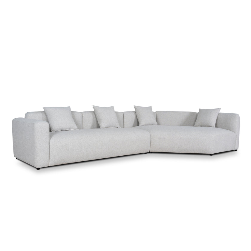 CLC10871-FS Left Arm Corner Sofa - Textured Beige
