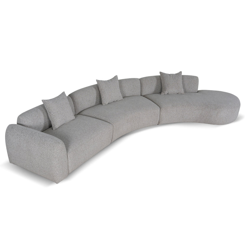 CLC10872-FS Right Chaise Modular Sofa - Mushroom Beige