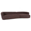 CLC10876-KJ Right Chaise Sofa - Moss Brown