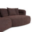 CLC10876-KJ Right Chaise Sofa - Moss Brown