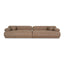 CLC10879-KJ 4 Seater Sofa - Almond Brown