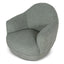 CLC10883-KJ Swivel Armchair - Coral Light Green