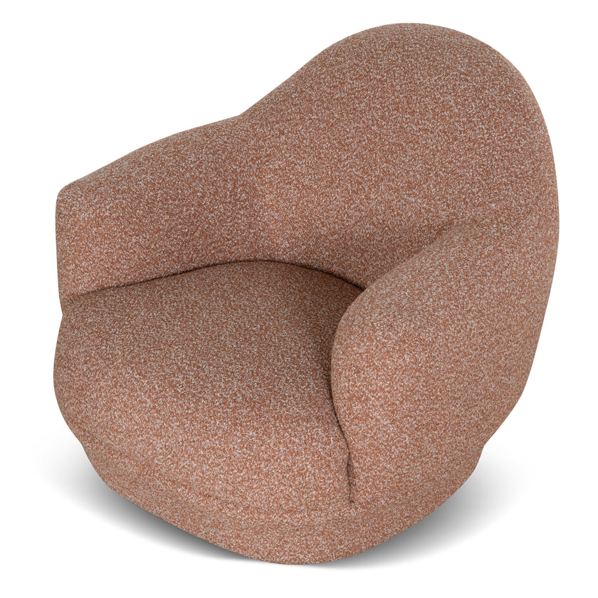 CLC10884-KJ Swivel Armchair - Terracotta Brown