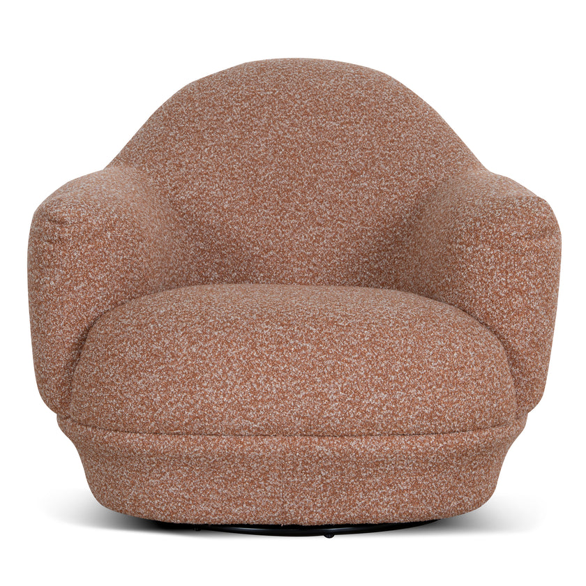 CLC10884-KJ Swivel Armchair - Terracotta Brown