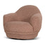 CLC10884-KJ Swivel Armchair - Terracotta Brown