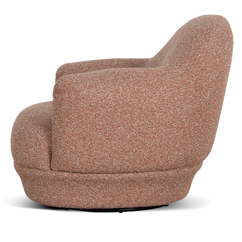 CLC10884-KJ Swivel Armchair - Terracotta Brown
