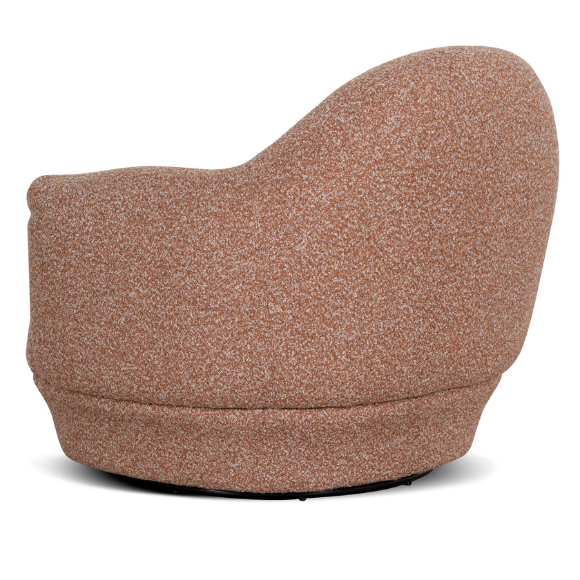 CLC10884-KJ Swivel Armchair - Terracotta Brown