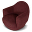 CLC10885-KJ Swivel Armchair - Rustic Red