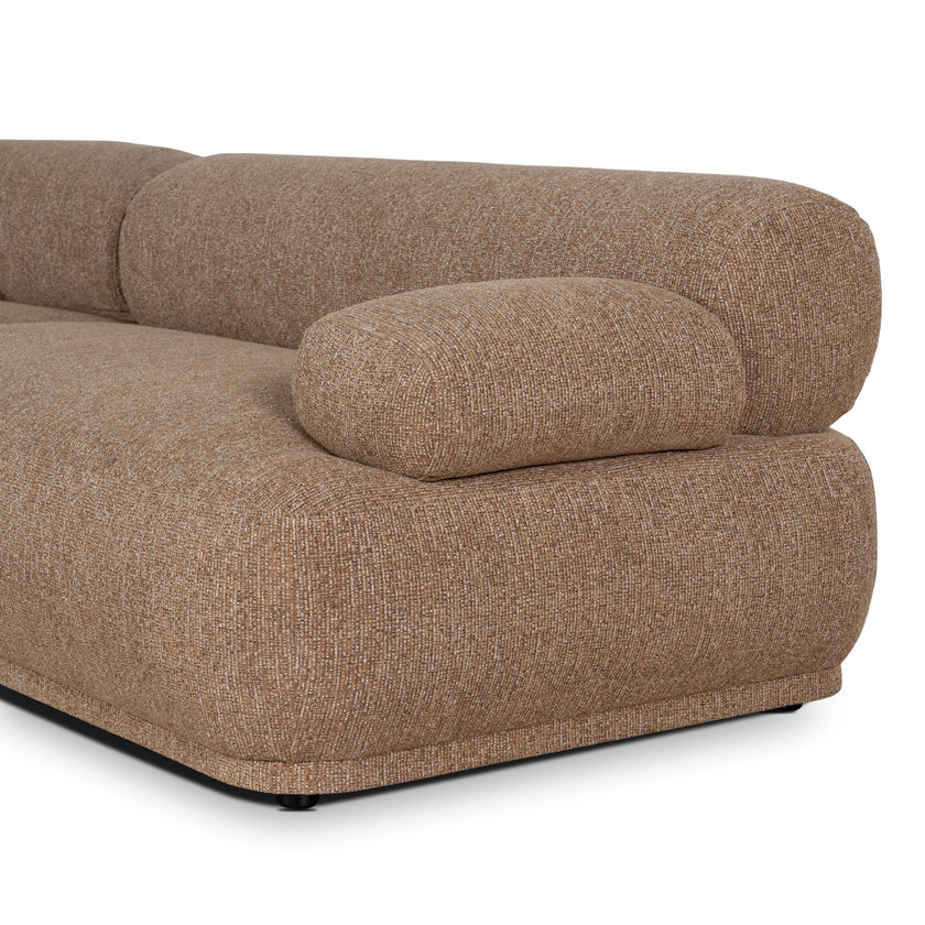 CLC10887-KJ Modular Corner Sofa - Almond Brown