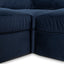 CLC10913-KSO 3 Seater Chaise Sofa - Navy Blue