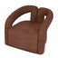 CLC10916-CA Fabric Armchair - Warm Brown