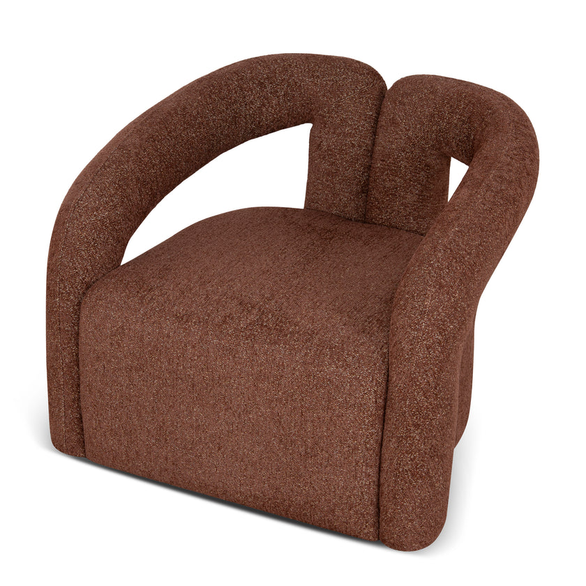 CLC10916-CA Fabric Armchair - Warm Brown