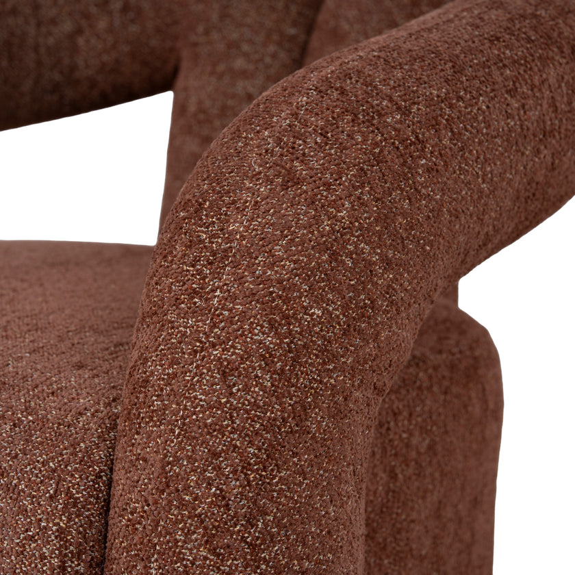 CLC10916-CA Fabric Armchair - Warm Brown