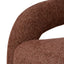 CLC10916-CA Fabric Armchair - Warm Brown