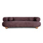 CLC10922-CA 3 Seater Sofa - Plum