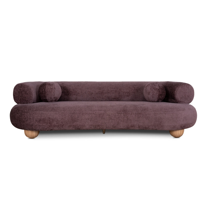 CLC10922-CA 3 Seater Sofa - Plum