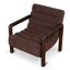 CLC10933-OLS Fabric Lounge Chair - Moss Brown