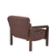 CLC10933-OLS Fabric Lounge Chair - Moss Brown