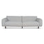 CLC10976-IG 3 Seater Sofa - Noah Silver Lining