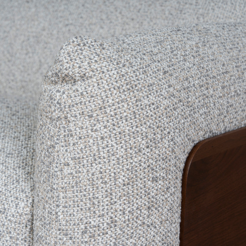 CLC10976-IG 3 Seater Sofa - Noah Silver Lining