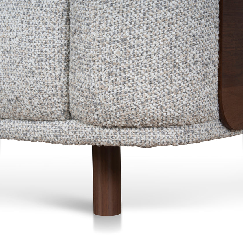 CLC10976-IG 3 Seater Sofa - Noah Silver Lining