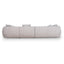 CLC12401-AE 4 Seater Right Chaise Sofa - Plush Spec Brown
