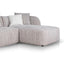 CLC12401-AE 4 Seater Right Chaise Sofa - Plush Spec Brown
