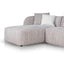 CLC12403-AE 4 Seater Left Chaise Sofa - Plush Spec Brown