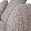 CLC12403-AE 4 Seater Left Chaise Sofa - Plush Spec Brown