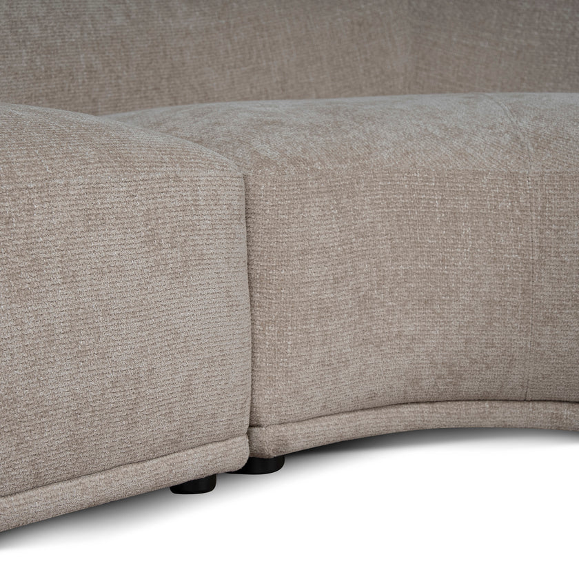 CLC12404-AE 4 Seater Right Chaise Sofa - Lila Beige