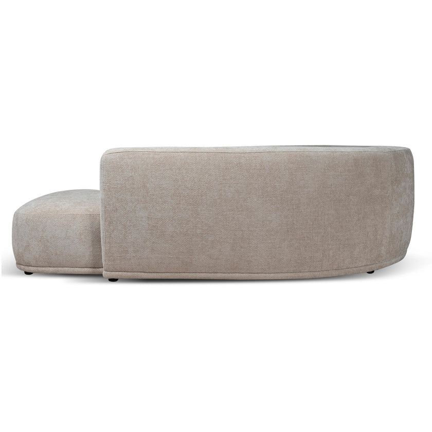 CLC12404-AE 4 Seater Right Chaise Sofa - Lila Beige