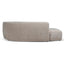 CLC12405-AE 4 Seater Left Chaise Sofa - Lila Beige