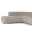 CLC12405-AE 4 Seater Left Chaise Sofa - Lila Beige