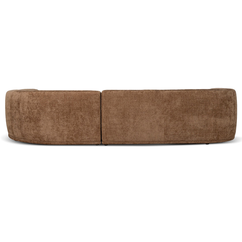 CLC12406-AE 4 Seater Right Chaise Sofa - Lila Nutmeg