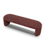 CLC12419-YY 1.5m Long Ottoman Bench - Autumn Red