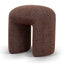 CLC12421-YY Round Ottoman - Moss Brown