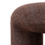 CLC12421-YY Round Ottoman - Moss Brown