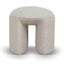 CLC12422-YY Round Ottoman - Oatmeal Beige