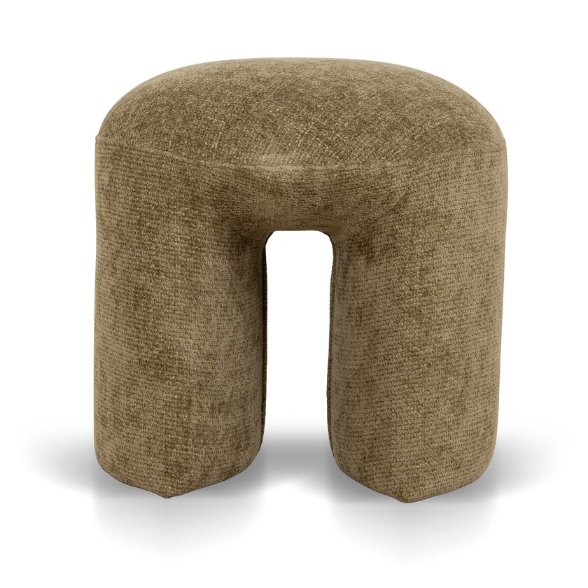 CLC12424-YY Round Ottoman - Lila Olive