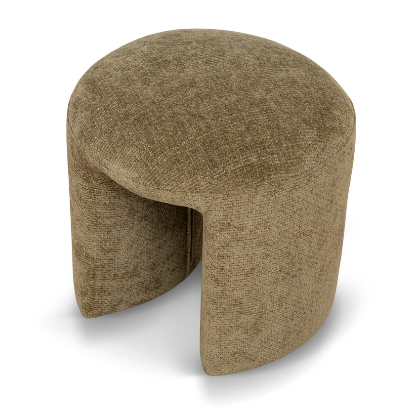 CLC12424-YY Round Ottoman - Lila Olive