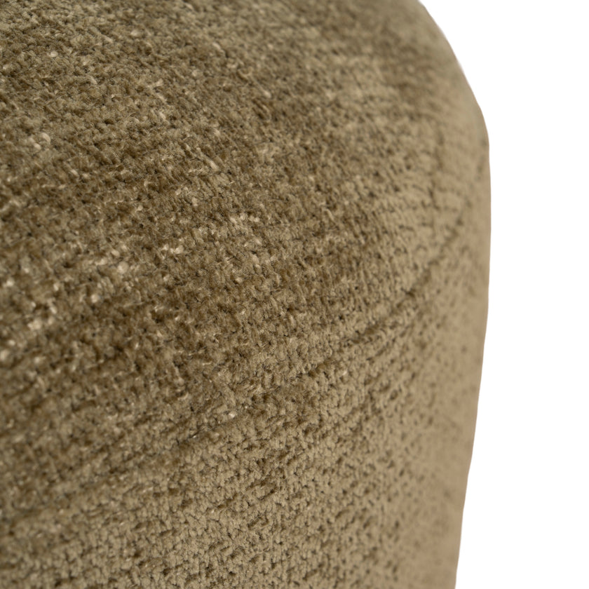 CLC12424-YY Round Ottoman - Lila Olive