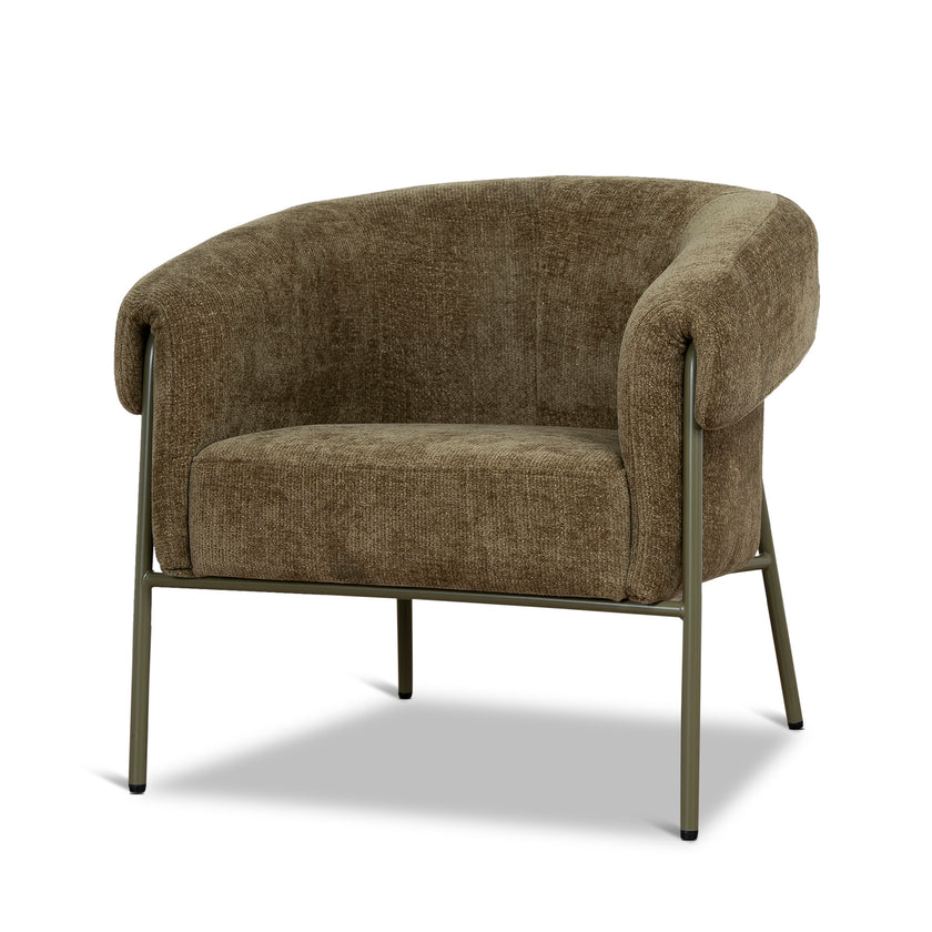 CLC12433-CI Green Armchair - Lila Olive