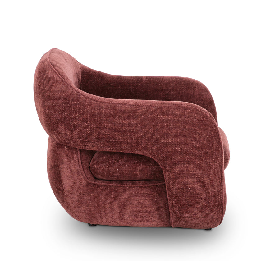 CLC12484-DI Armchair - Lila Burgundy